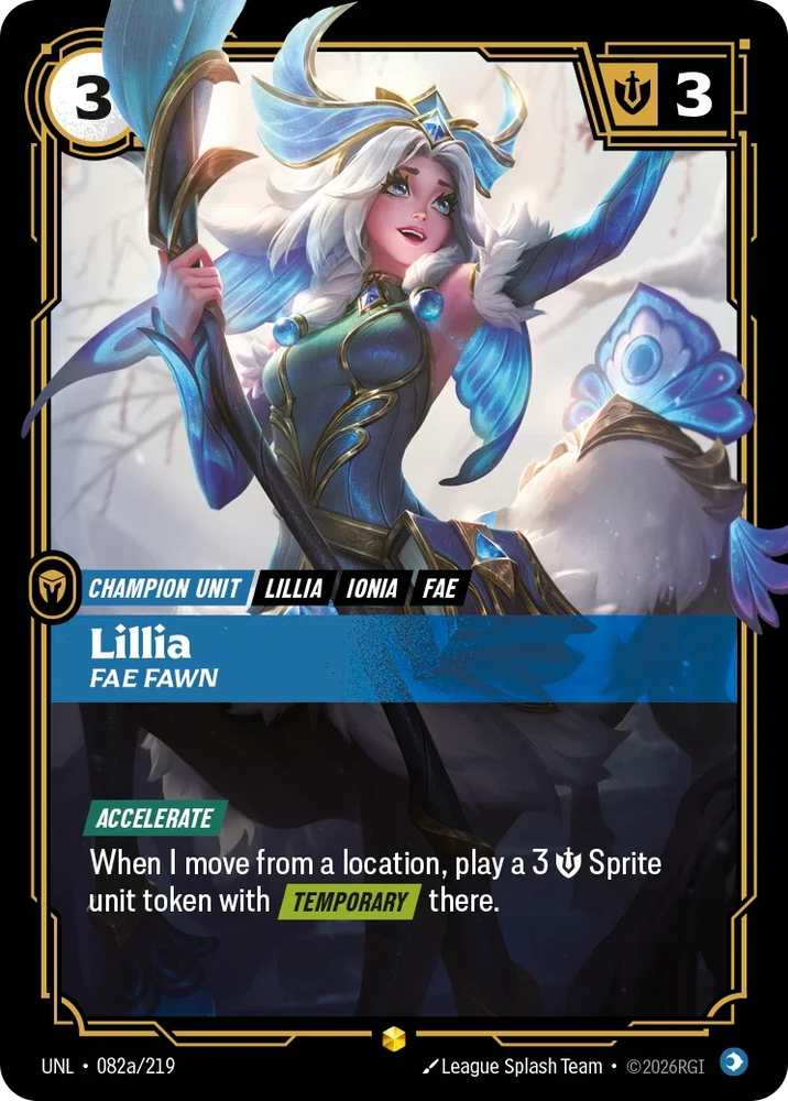 Lillia Fae Fawn - Unleashed (UNL 082a/219) (Alt Art)