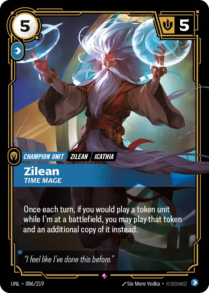 Zilean Time Mage - Unleashed (UNL 086/219)