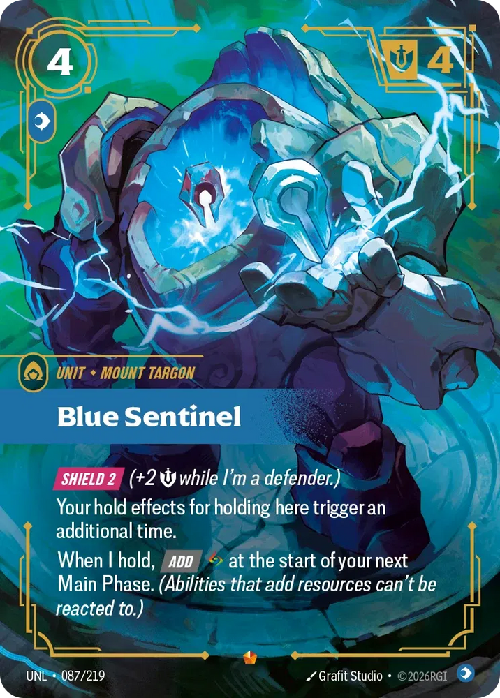 Blue Sentinel - Unleashed (UNL 087/219)