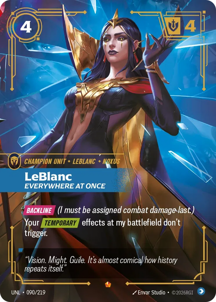 Leblanc Everywhere at Once - Unleashed (UNL 090/219)
