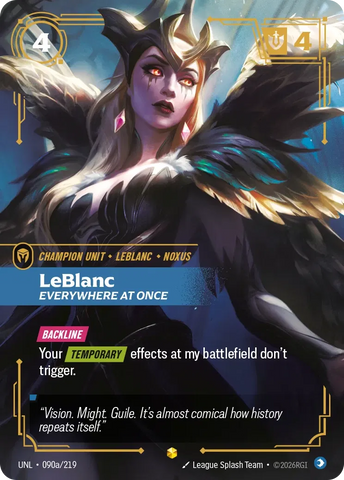 Leblanc Everywhere at Once - Unleashed (UNL 090a/219) (Alt Art)
