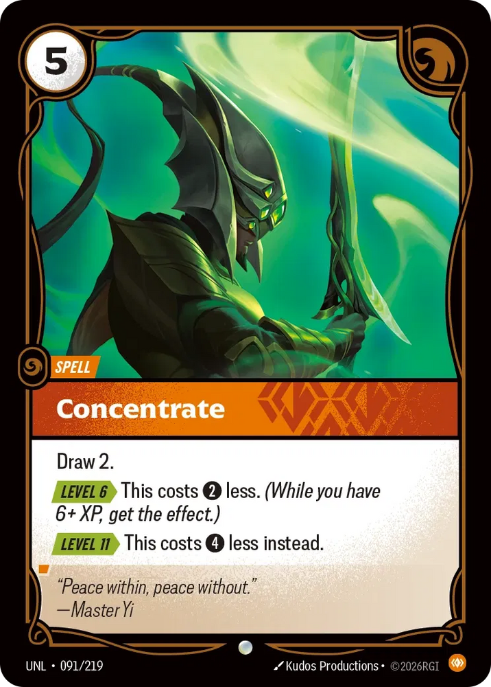 Concentrate - Unleashed (UNL 091/219)