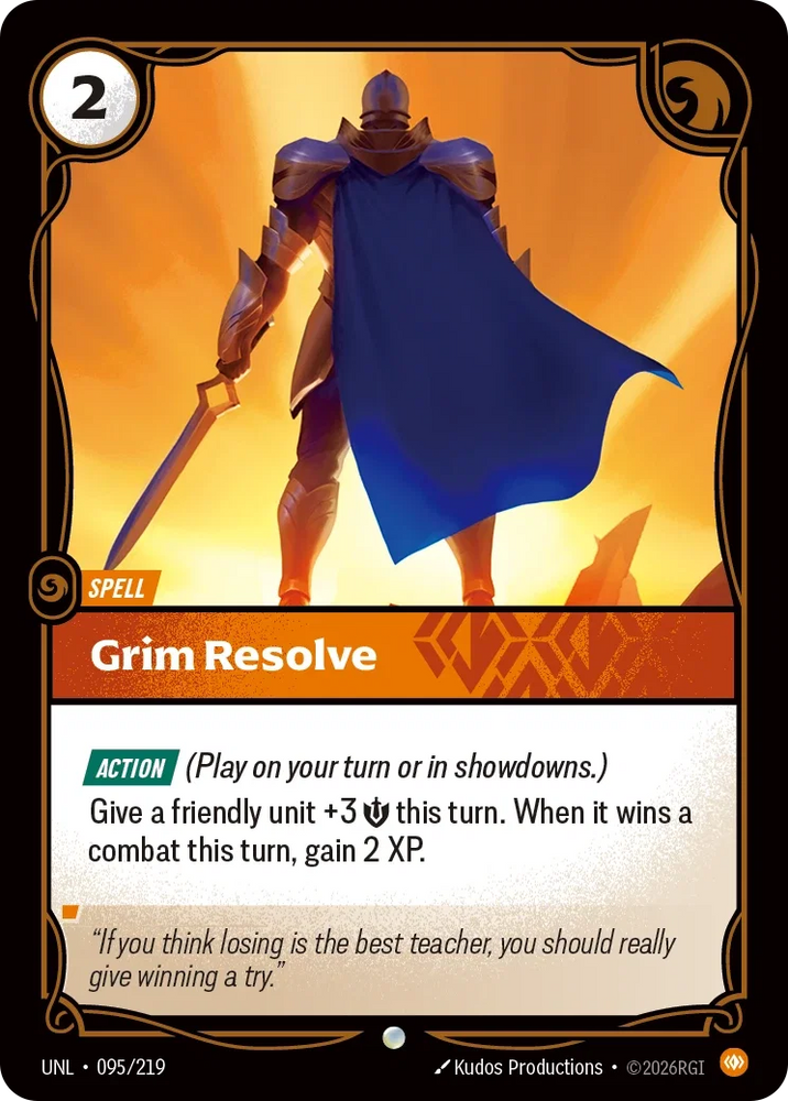 Grim Resolve - Unleashed (UNL 095/219)