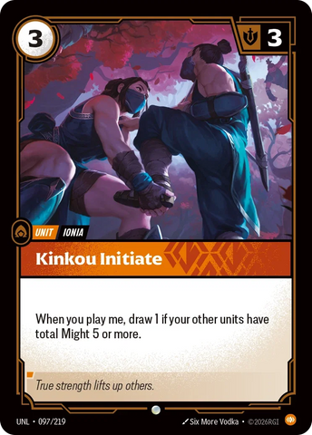 Kinkou Initiate - Unleashed (UNL 097/219)