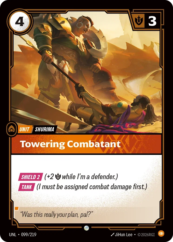 Towering Combatant - Unleashed (UNL 099/219)