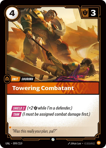 Towering Combatant - Unleashed (UNL 099/219)