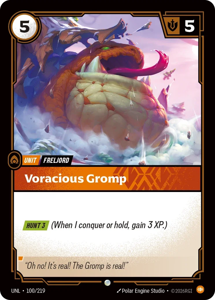 Voracious Gromp - Unleashed (UNL 100/219)