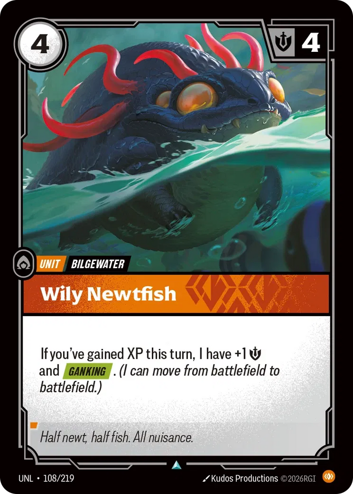 Wily Newtfish - Unleashed (UNL 108/219)
