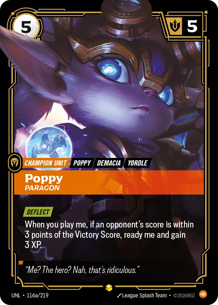 Poppy Paragon - Unleashed (UNL 116a/219) (Alt Art)