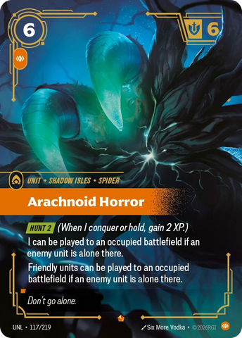 Arachnoid Horror - Unleashed (UNL 117/219)
