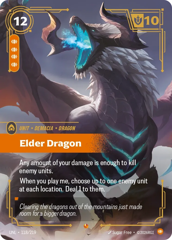 Elder Dragon - Unleashed (UNL 118/219)