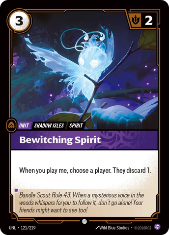 Bewitching Spirit - Unleashed (UNL 121/219)