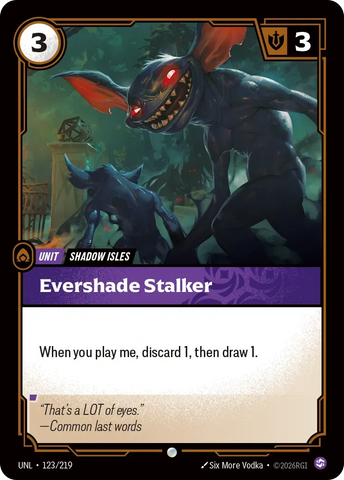 Evershade Stalker - Unleashed (UNL 123/219)