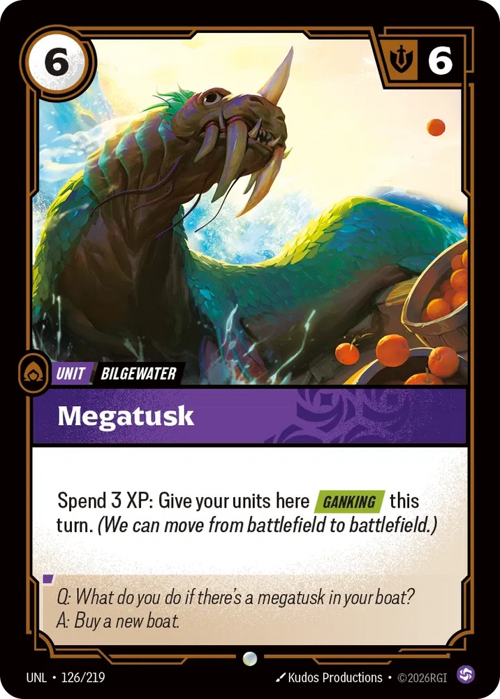 Megatusk - Unleashed (UNL 126/219)