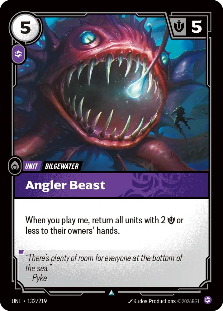 Angler Beast - Unleashed (UNL 132/219)