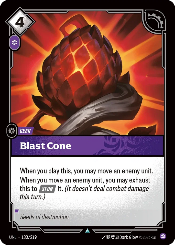 Blast Cone - Unleashed (UNL 133/219)