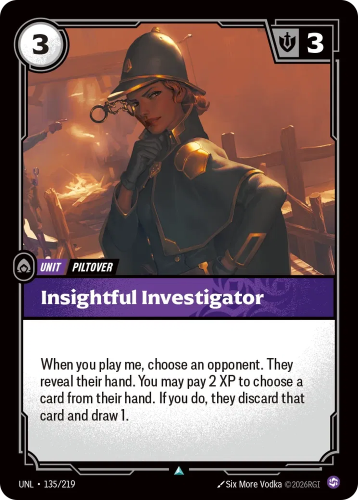 Insightful Investigator - Unleashed (UNL 135/219)