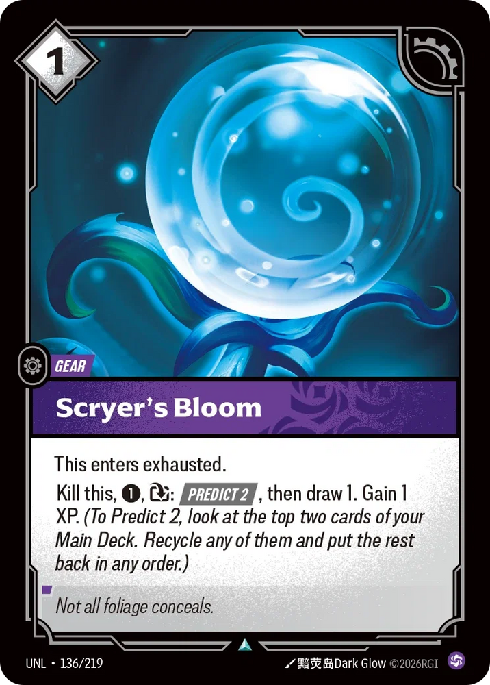 Scryer's Bloom - Unleashed (UNL 136/219)