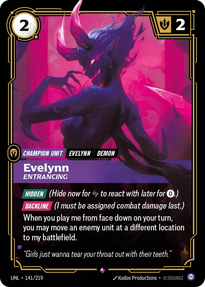 Evelynn Entrancing - Unleashed (UNL 141/219)