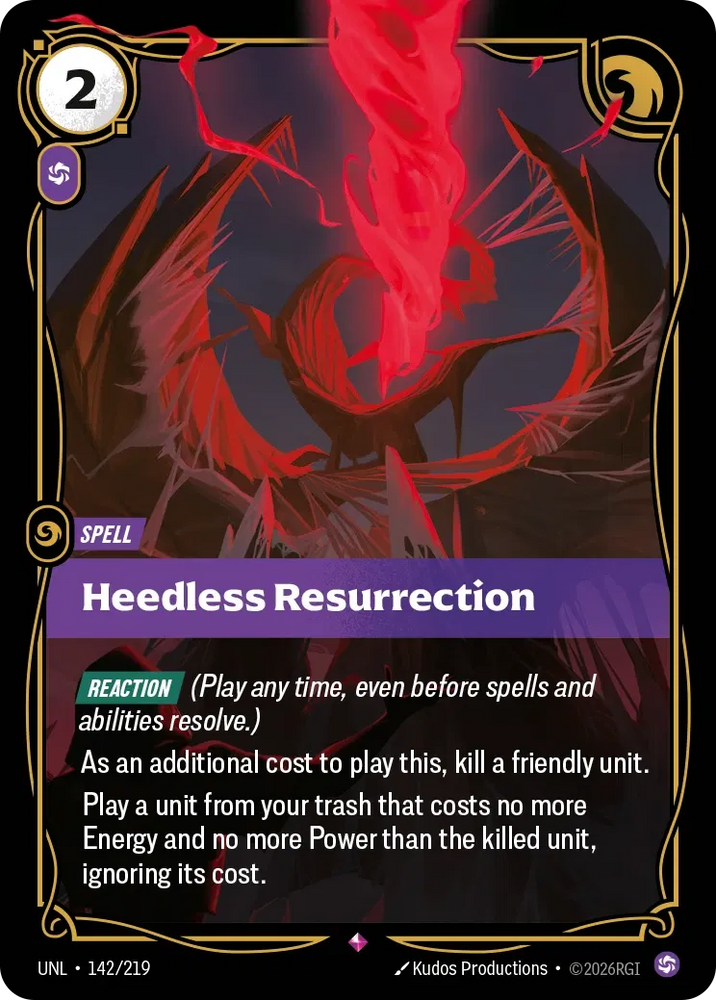 Heedless Resurrection - Unleashed (UNL 142/219)