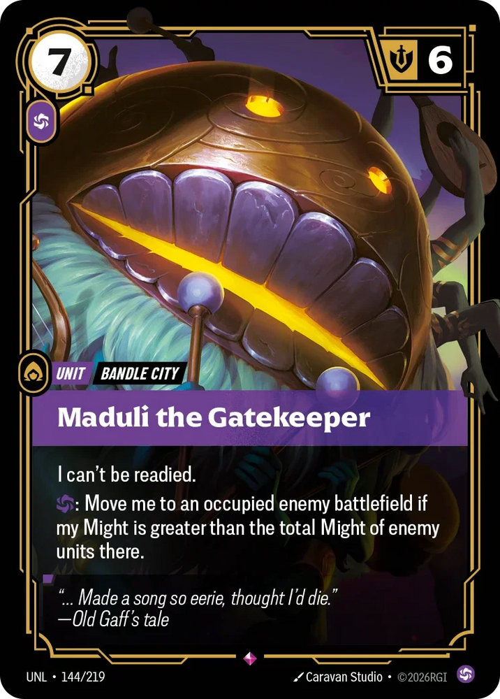 Maduli the Gatekeeper - Unleashed (UNL 144/219)
