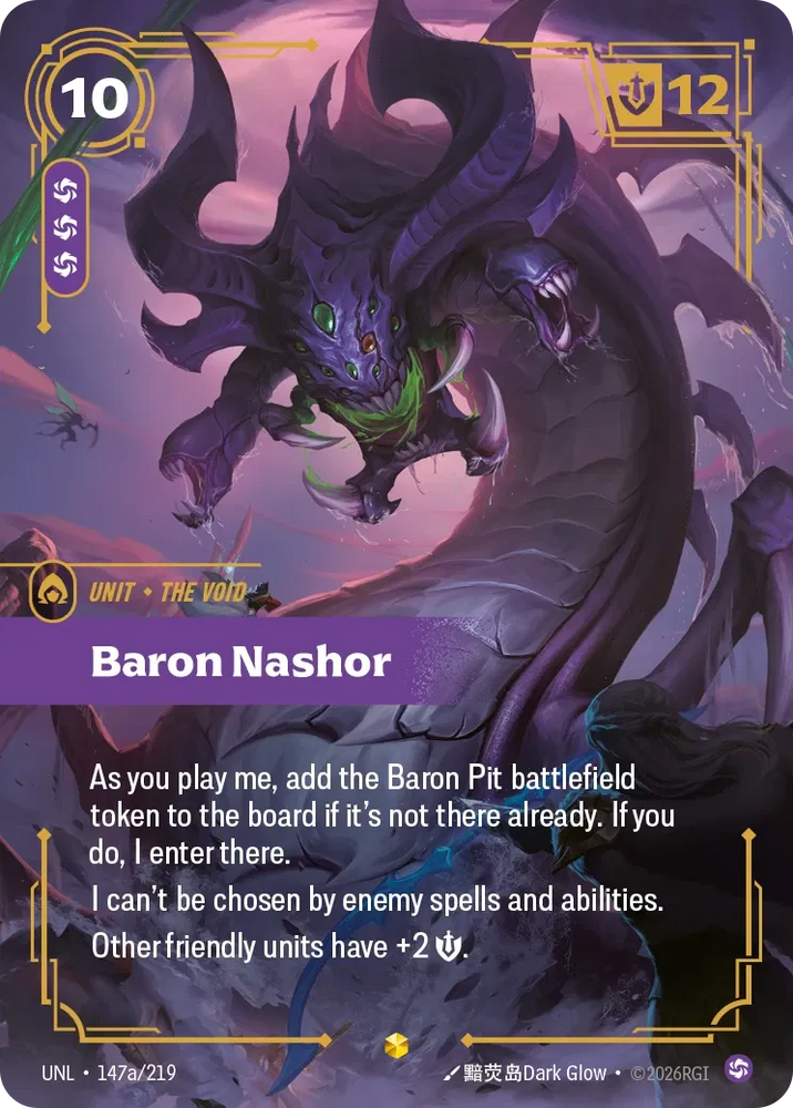 Baron Nashor - Unleashed (UNL 147a/219) (Alt Art)