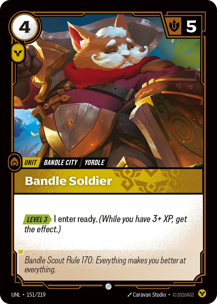 Bandle Soldier - Unleashed (UNL 151/219)