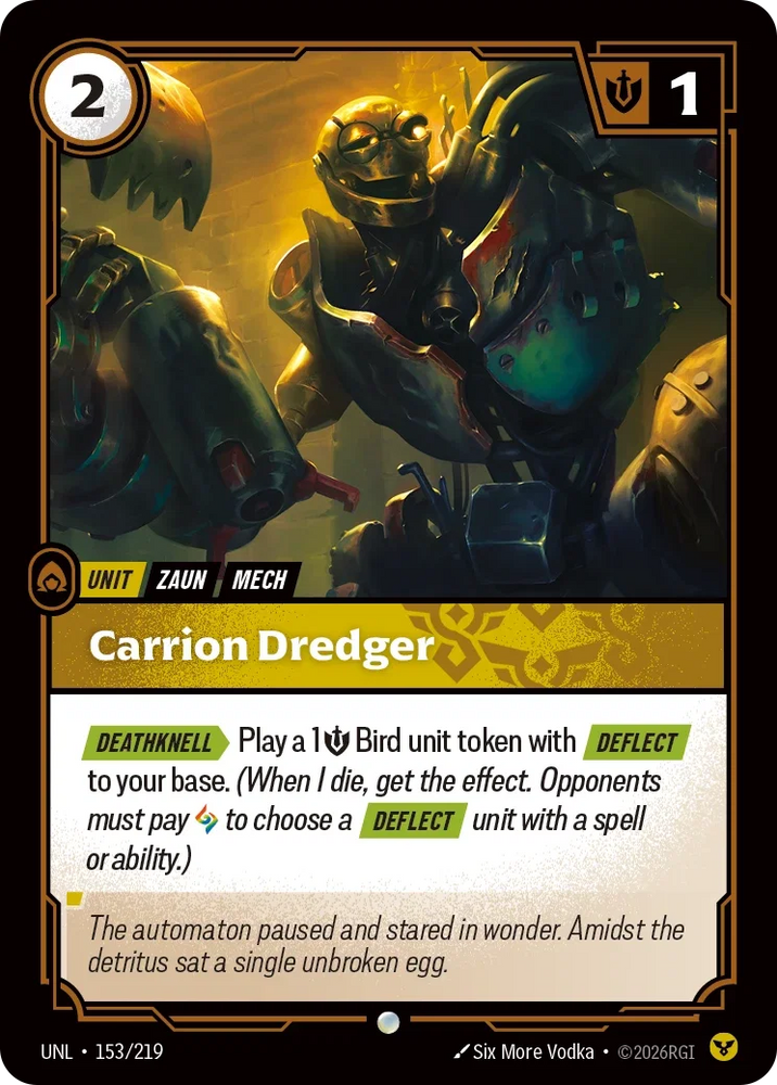 Carrion Dredger - Unleashed (UNL 153/219)