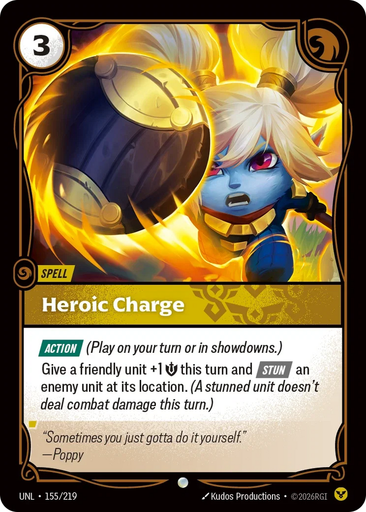 Heroic Charge - Unleashed (UNL 155/219)