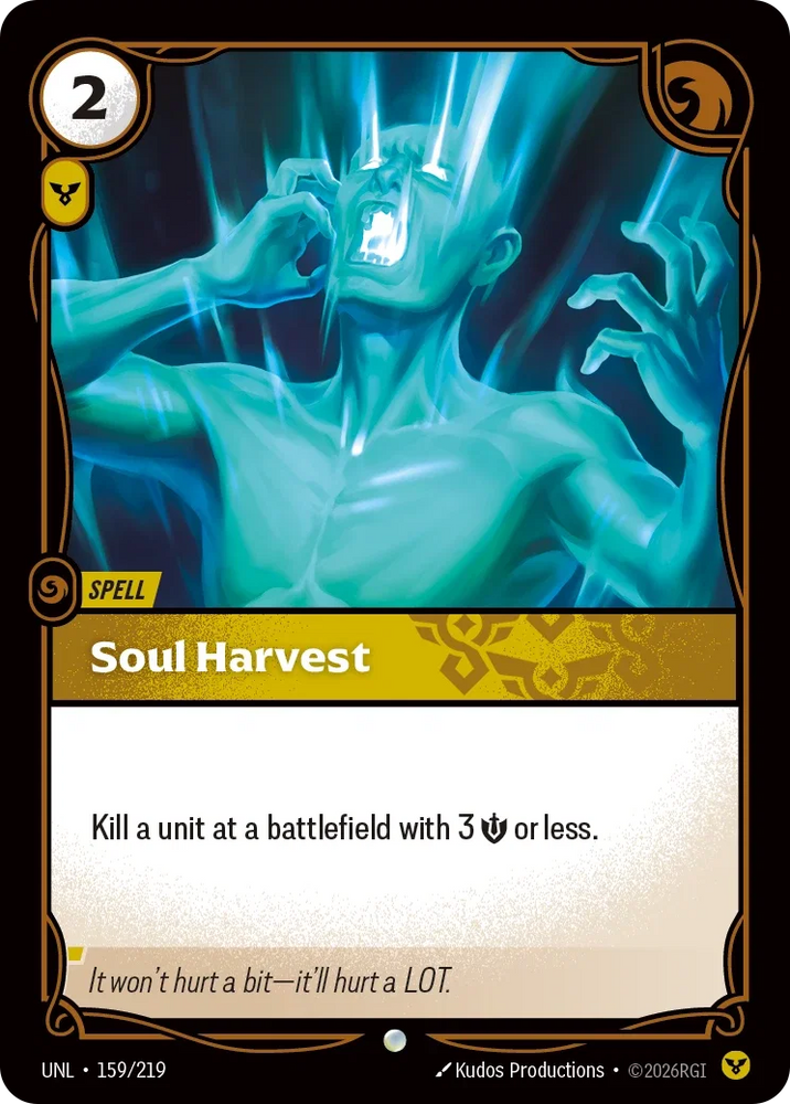 Soul Harvest - Unleashed (UNL 159/219)