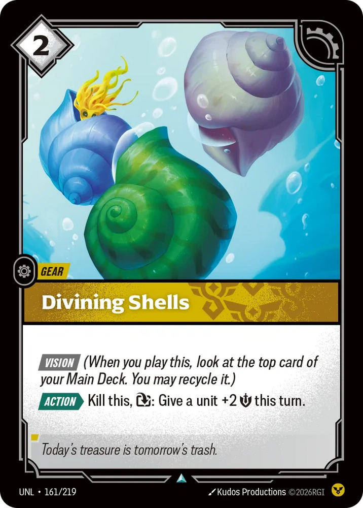 Divining Shells - Unleashed (UNL 161/219)