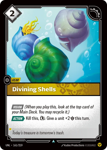 Divining Shells - Unleashed (UNL 161/219)