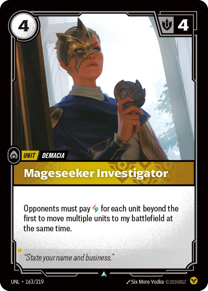 Mageseeker Investigator - Unleashed (UNL 163/219)