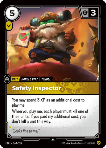 Safety Inspector - Unleashed (UNL 164/219)