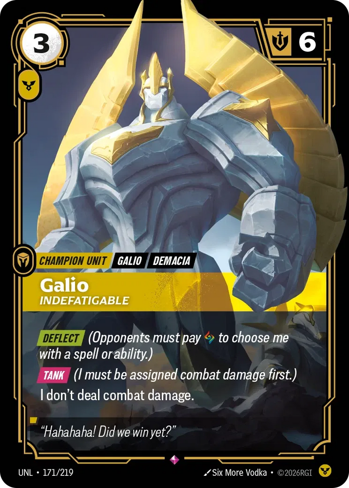 Galio Indefatigable - Unleashed (UNL 171/219)