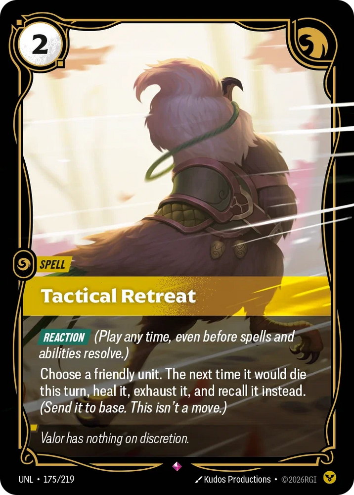 Tactical Retreat - Unleashed (UNL 175/219)