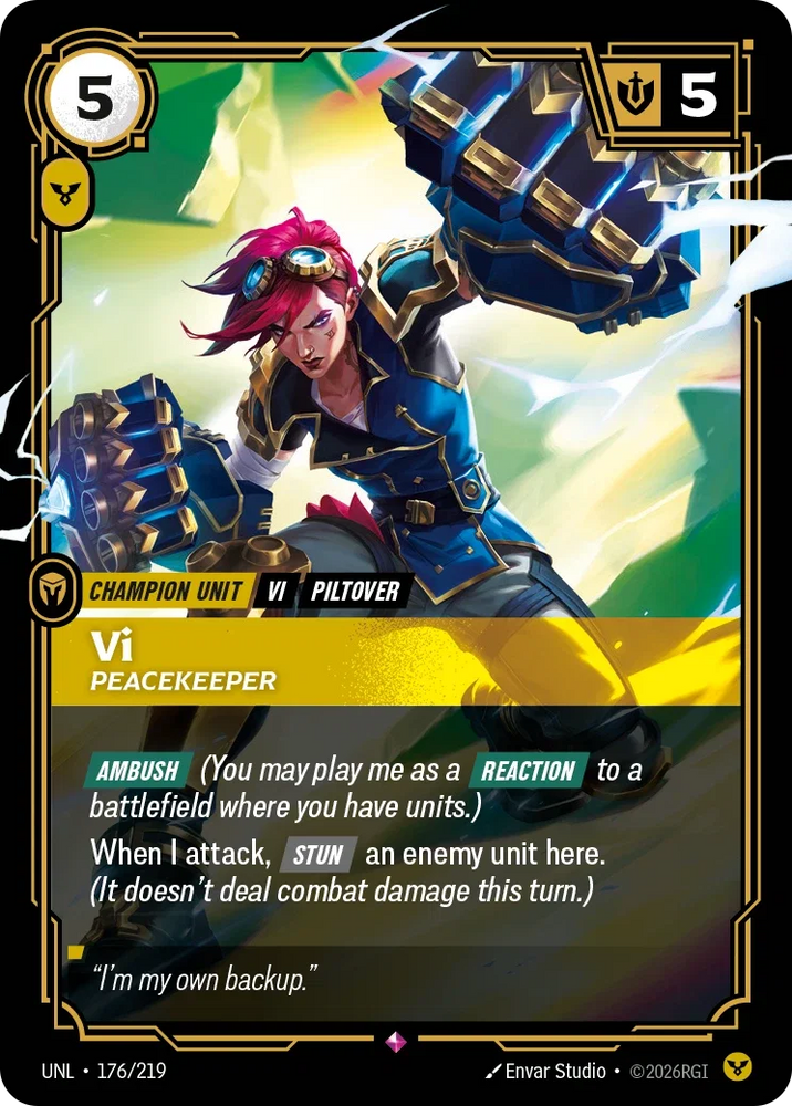 Vi Peacekeeper - Unleashed (UNL 176/219)