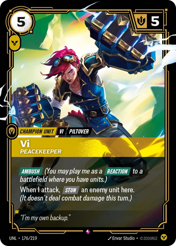 Vi Peacekeeper - Unleashed (UNL 176/219)