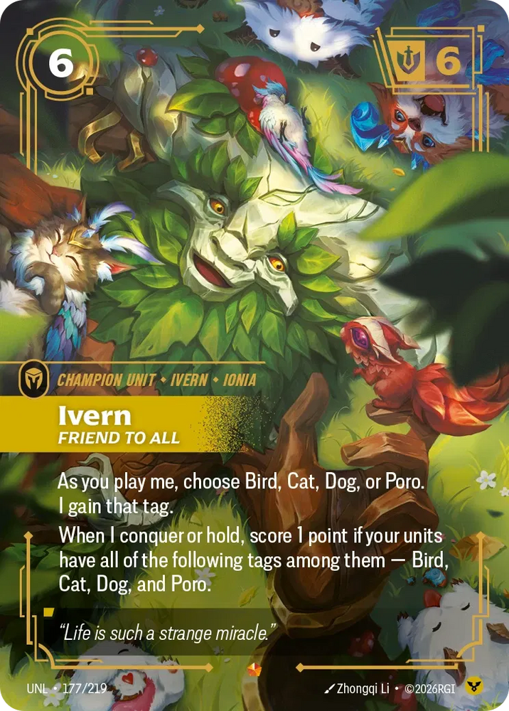 Ivern Friend to All - Unleashed (UNL 177/219)