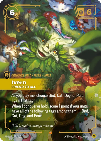 Ivern Friend to All - Unleashed (UNL 177/219)