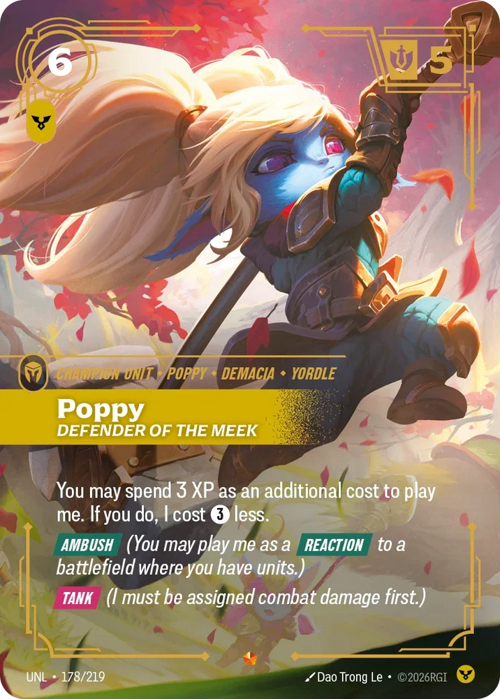 Poppy Defender of the Meek - Unleashed (UNL 178/219)