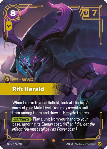 Rift Herald - Unleashed (UNL 179/219)