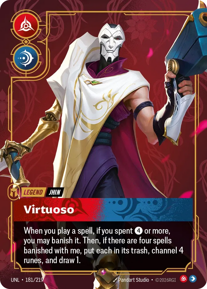 Jhin Virtuoso - Unleashed (UNL 181/219)