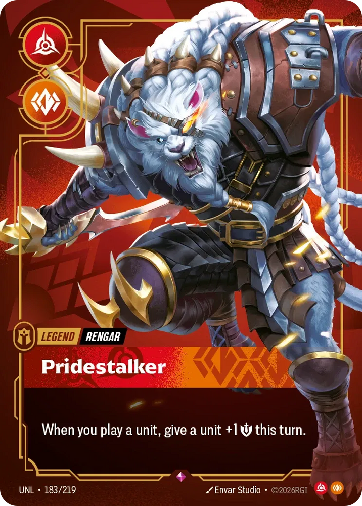 Rengar Pridestalker - Unleashed (UNL 183/219)