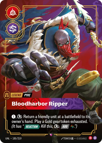 Pyke Bloodharbor Ripper - Unleashed (UNL 185/219)