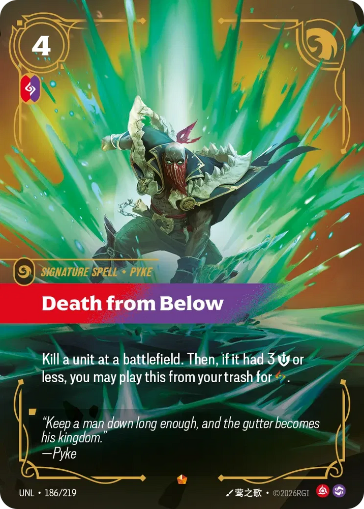 Death from Below - Unleashed (UNL 186/219)