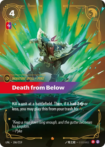 Death from Below - Unleashed (UNL 186/219)