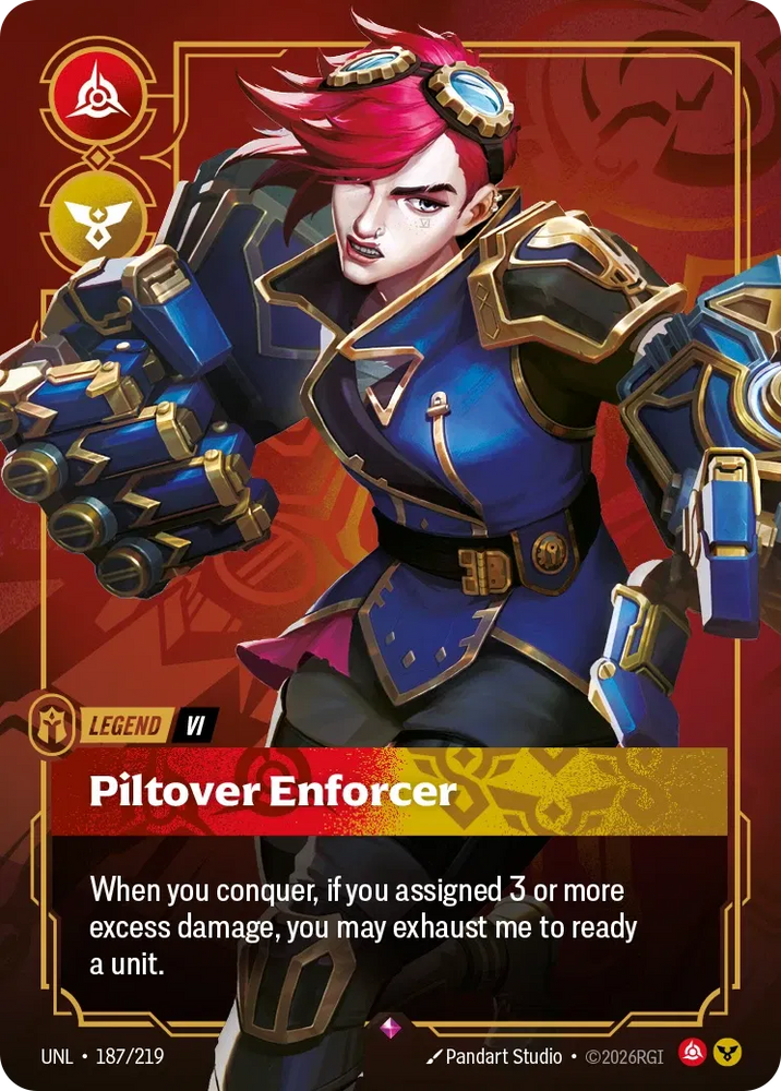 Vi Piltover Enforcer - Unleashed (UNL 187/219)