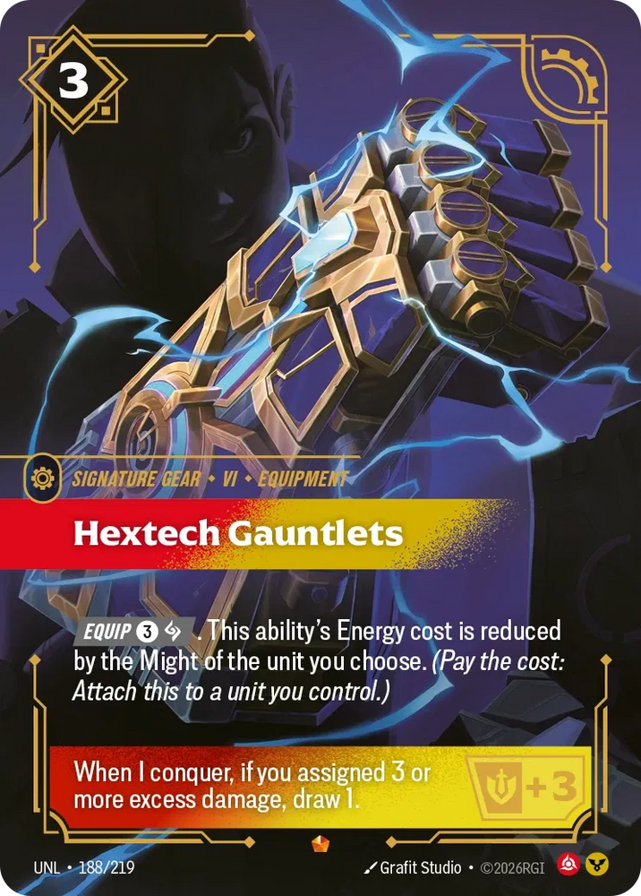 Hextech Gauntlets - Unleashed (UNL 188/219)