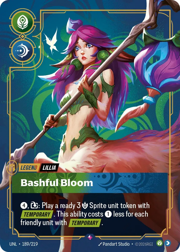 Lillia Bashful Bloom - Unleashed (UNL 189/219)